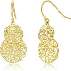 Gold Dangle Earrings – 14K Gold Plated Drop Earrings
